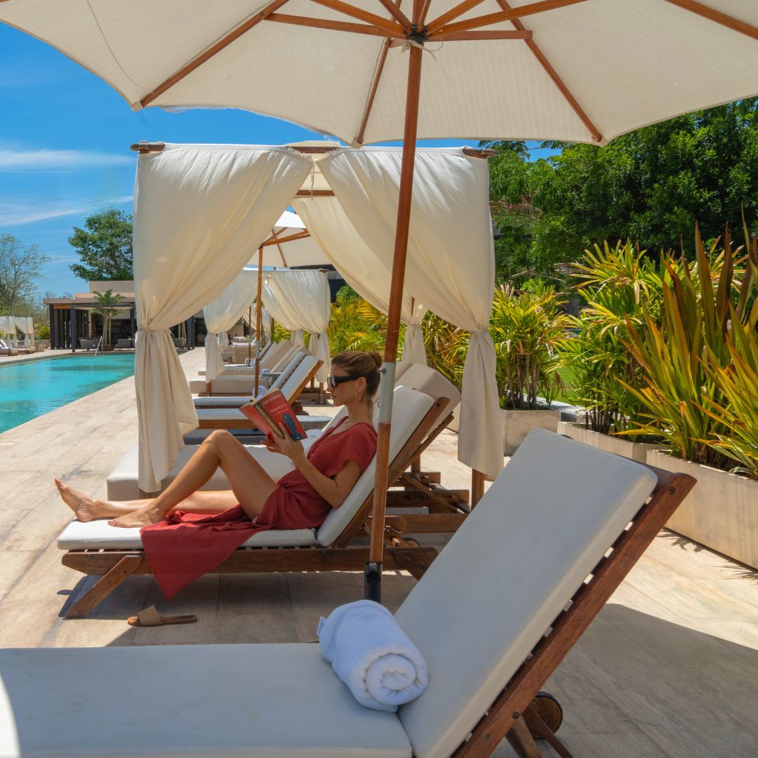 Día relajante en Hacienda Xcanatun, con el maravilloso sol de Mérida